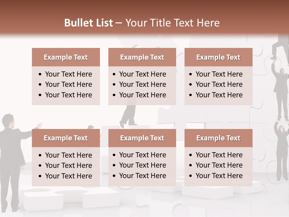 Implementation Jigsaw Playing PowerPoint Template