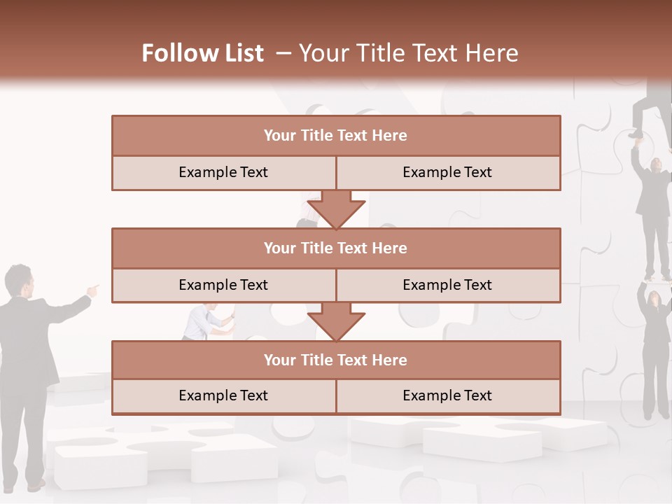 Implementation Jigsaw Playing PowerPoint Template