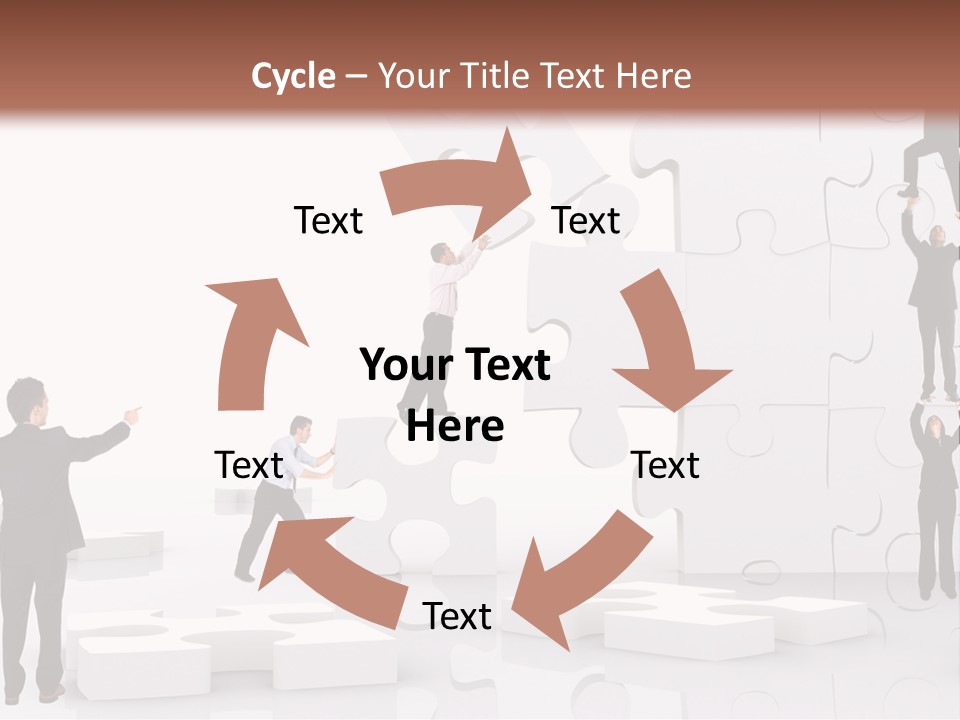 Implementation Jigsaw Playing PowerPoint Template