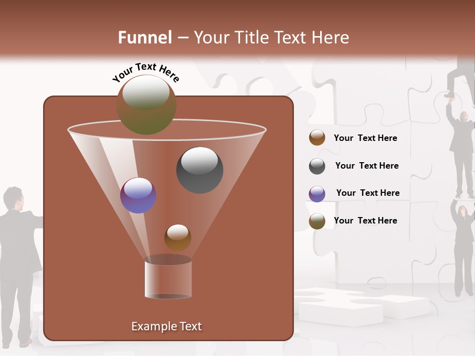 Implementation Jigsaw Playing PowerPoint Template