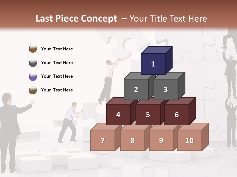 Implementation Jigsaw Playing PowerPoint Template