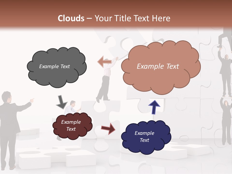 Implementation Jigsaw Playing PowerPoint Template
