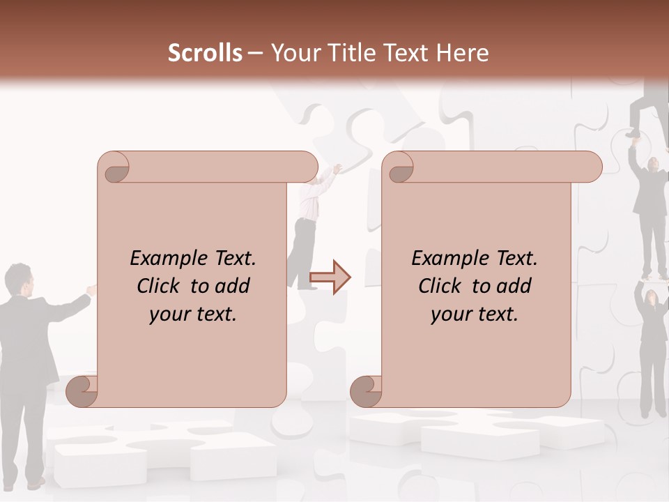 Implementation Jigsaw Playing PowerPoint Template
