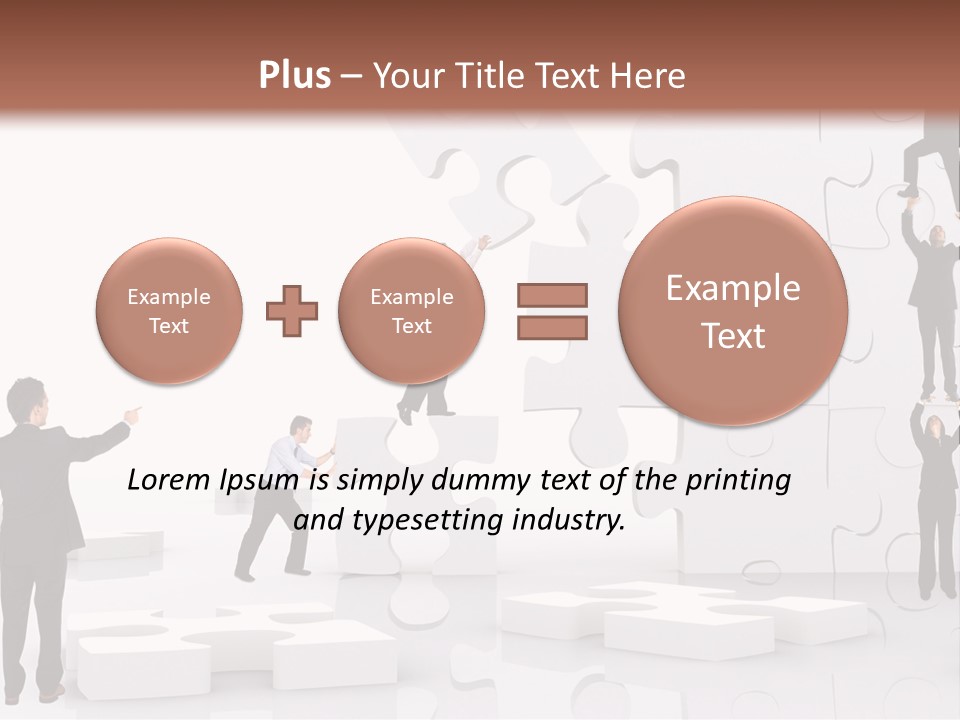 Implementation Jigsaw Playing PowerPoint Template