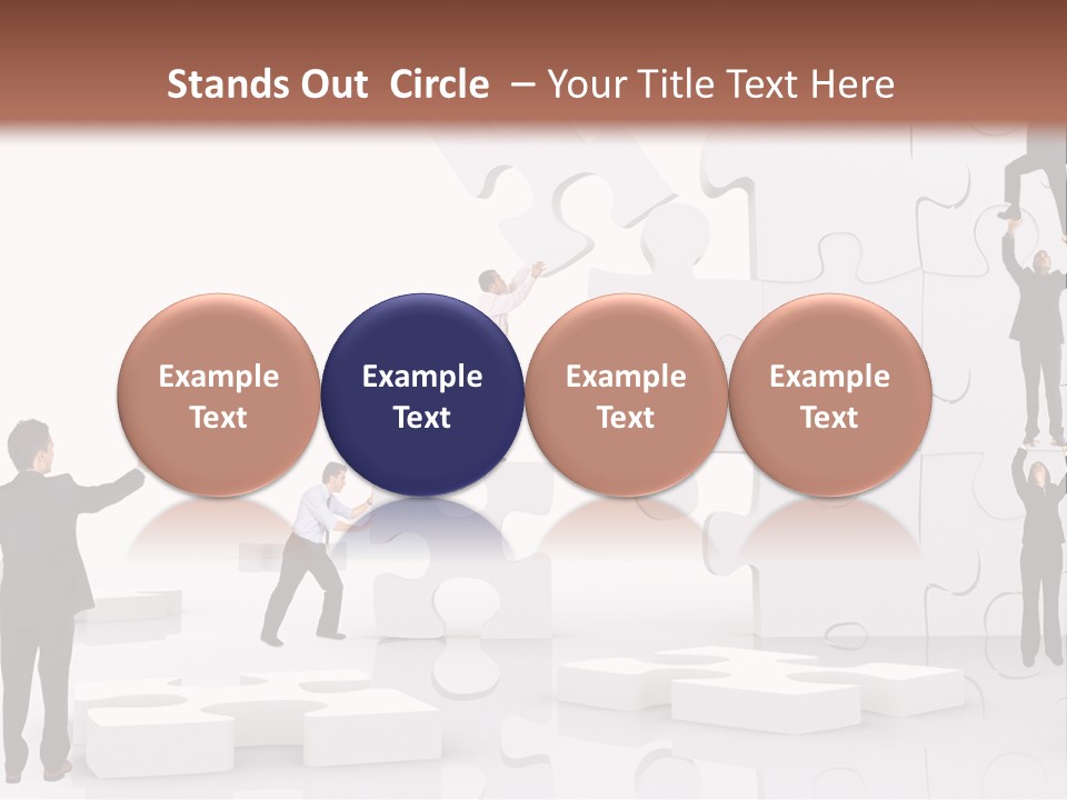 Implementation Jigsaw Playing PowerPoint Template