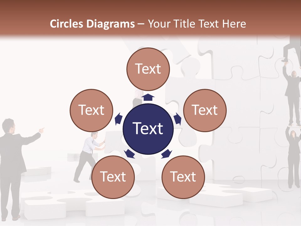 Implementation Jigsaw Playing PowerPoint Template