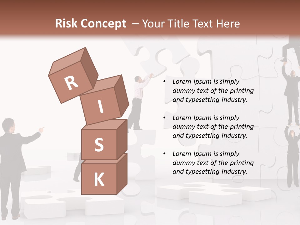 Implementation Jigsaw Playing PowerPoint Template