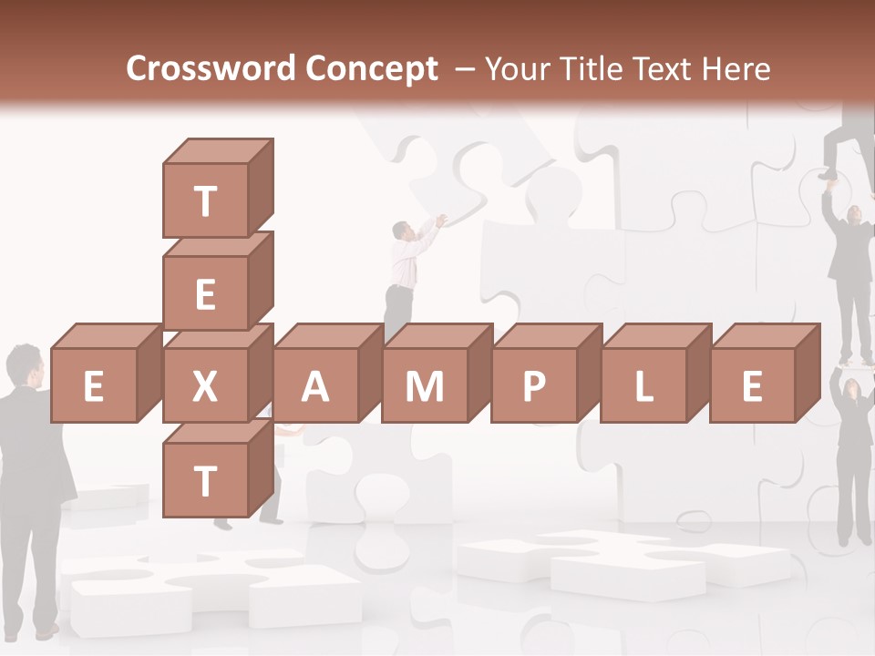 Implementation Jigsaw Playing PowerPoint Template