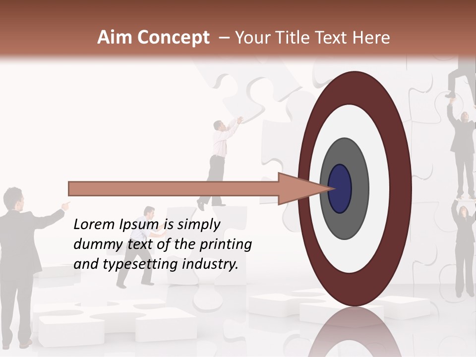 Implementation Jigsaw Playing PowerPoint Template