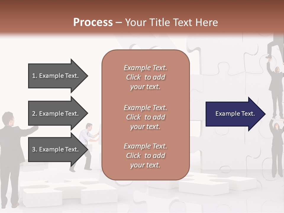 Implementation Jigsaw Playing PowerPoint Template