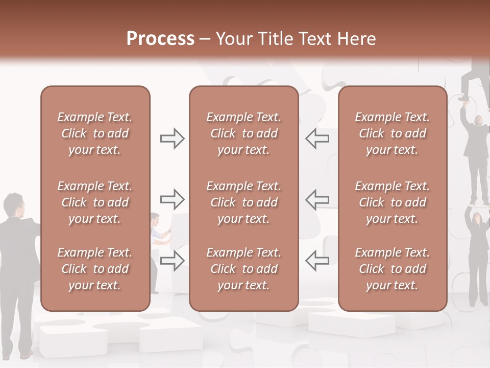 Implementation Jigsaw Playing PowerPoint Template