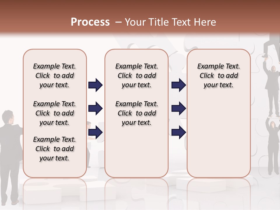 Implementation Jigsaw Playing PowerPoint Template