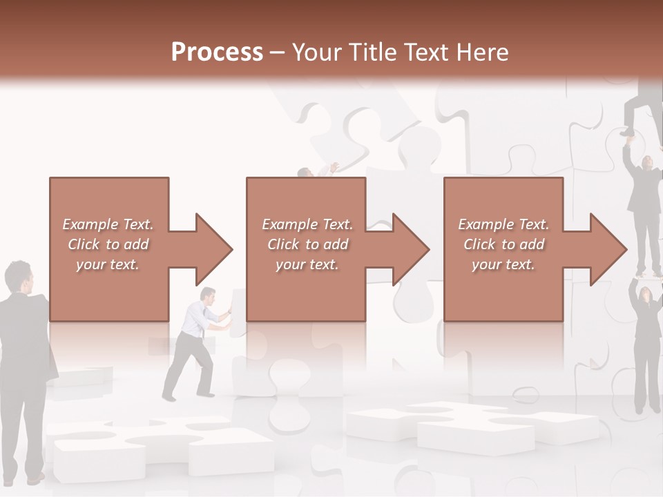 Implementation Jigsaw Playing PowerPoint Template