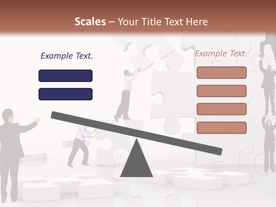 Implementation Jigsaw Playing PowerPoint Template
