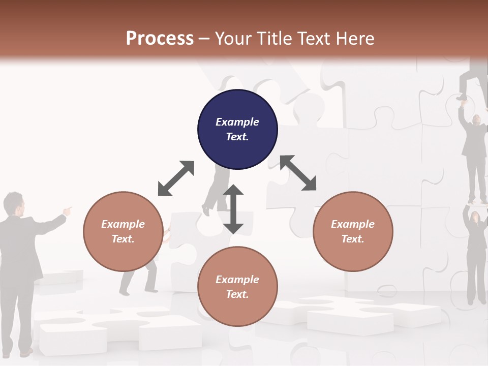 Implementation Jigsaw Playing PowerPoint Template