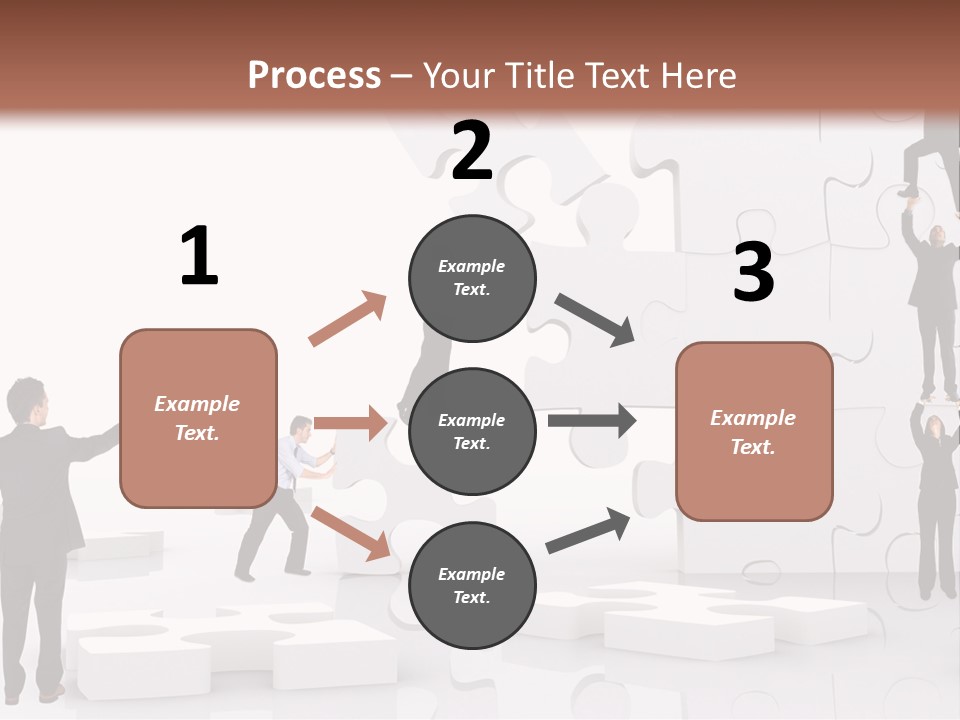 Implementation Jigsaw Playing PowerPoint Template
