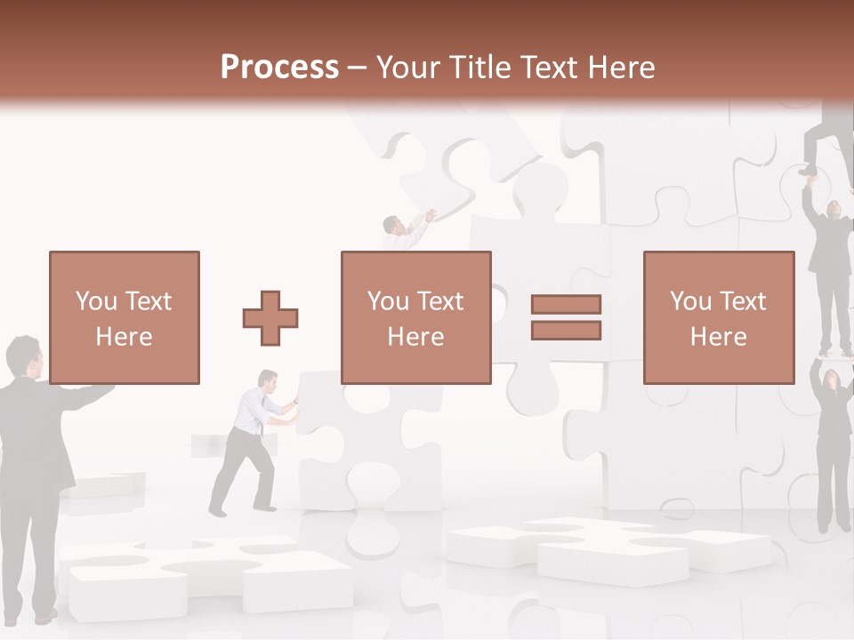 Implementation Jigsaw Playing PowerPoint Template