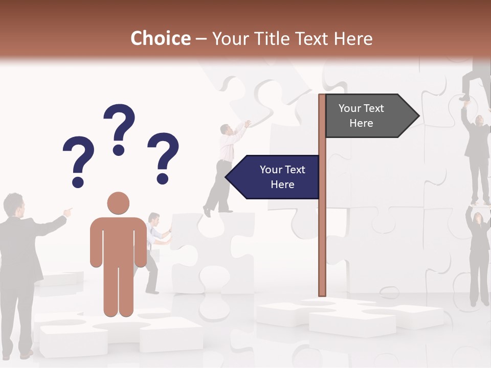 Implementation Jigsaw Playing PowerPoint Template