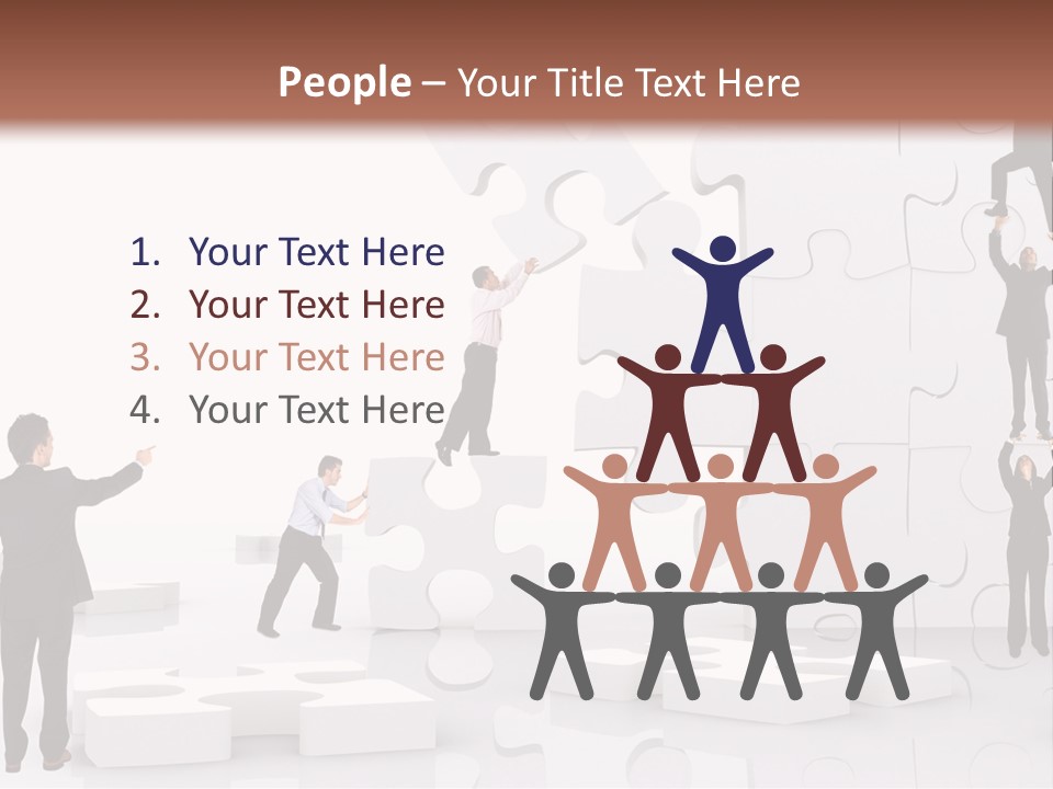 Implementation Jigsaw Playing PowerPoint Template