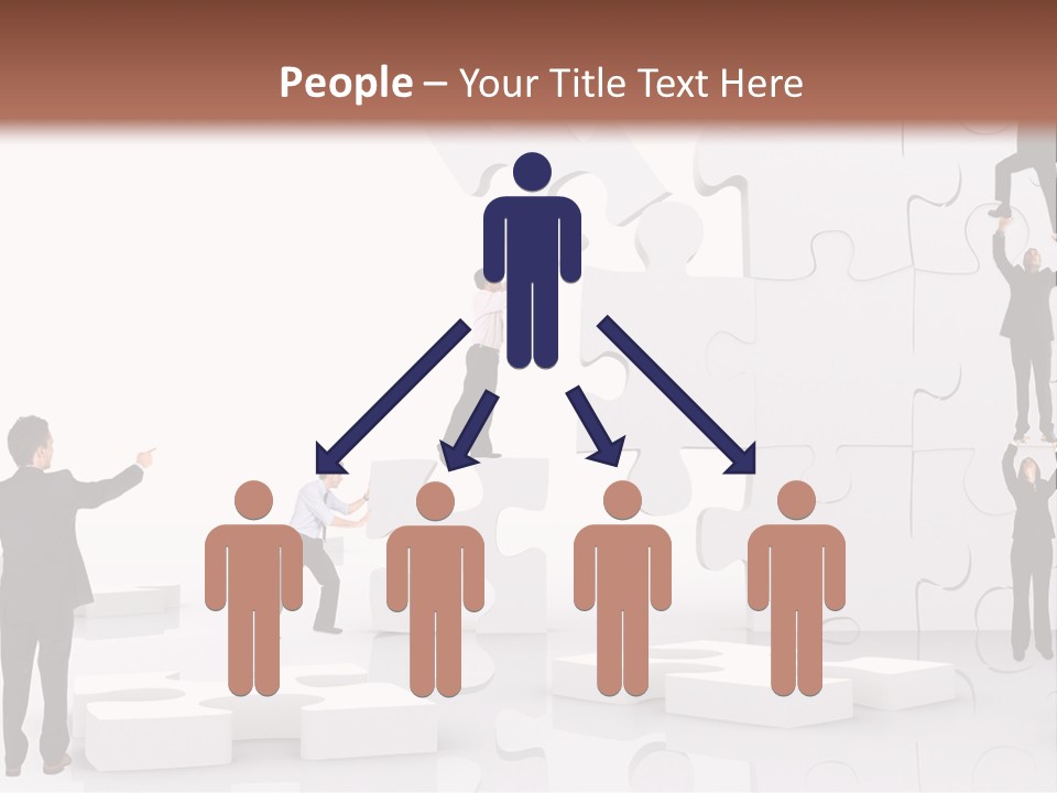 Implementation Jigsaw Playing PowerPoint Template