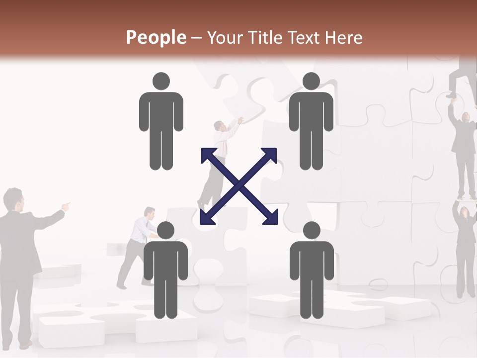 Implementation Jigsaw Playing PowerPoint Template