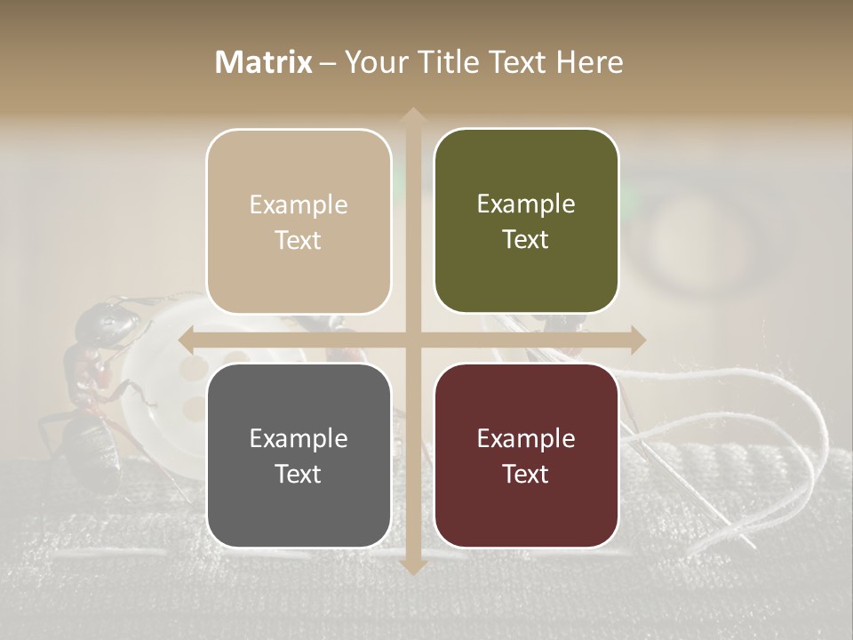 Funny Sew Team PowerPoint Template