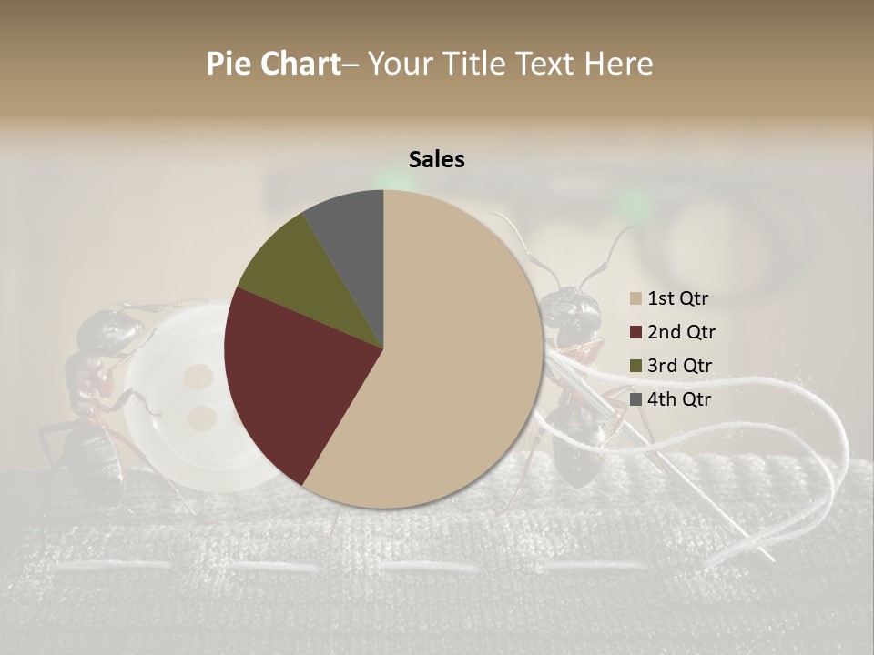 Funny Sew Team PowerPoint Template