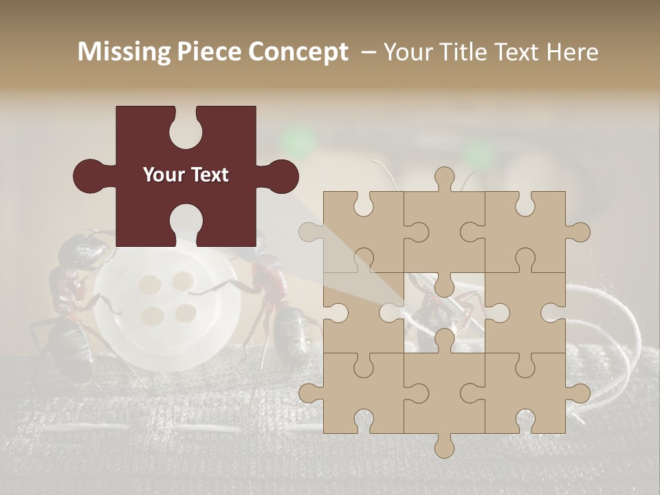 Funny Sew Team PowerPoint Template