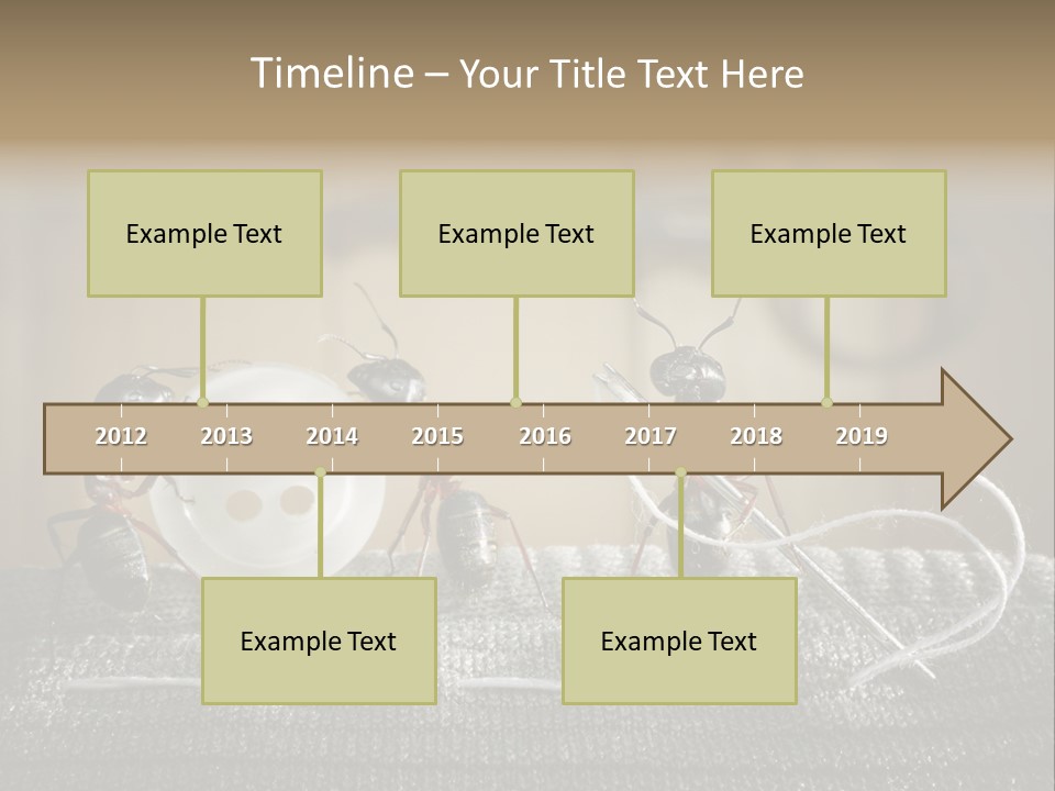 Funny Sew Team PowerPoint Template