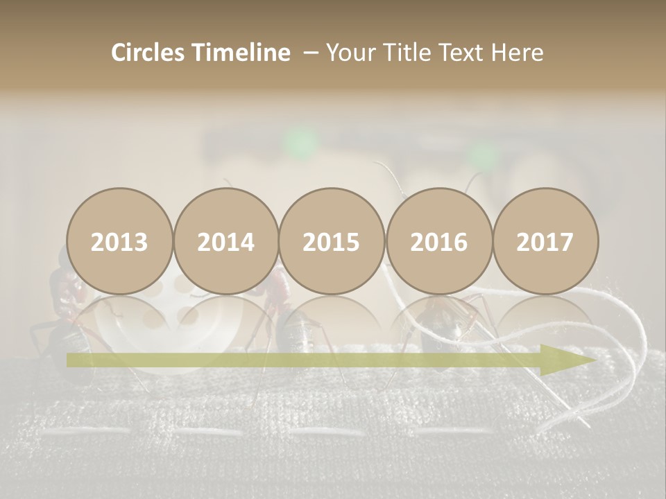 Funny Sew Team PowerPoint Template