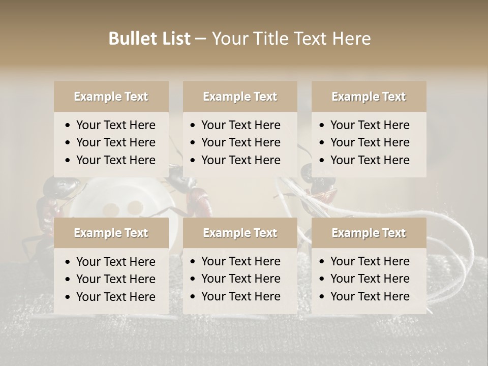 Funny Sew Team PowerPoint Template