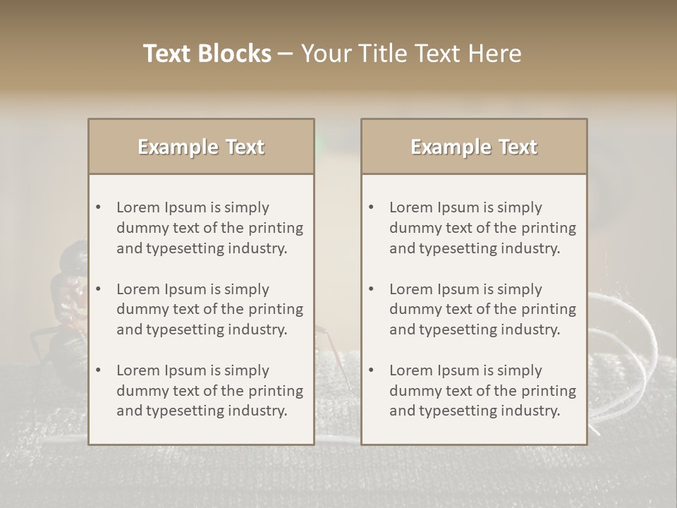Funny Sew Team PowerPoint Template