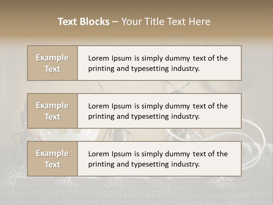 Funny Sew Team PowerPoint Template