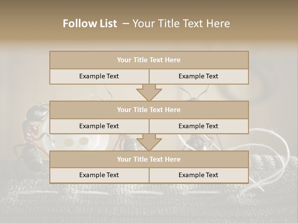 Funny Sew Team PowerPoint Template