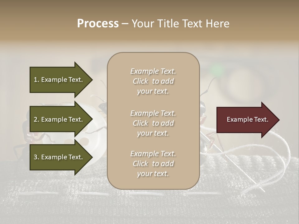 Funny Sew Team PowerPoint Template