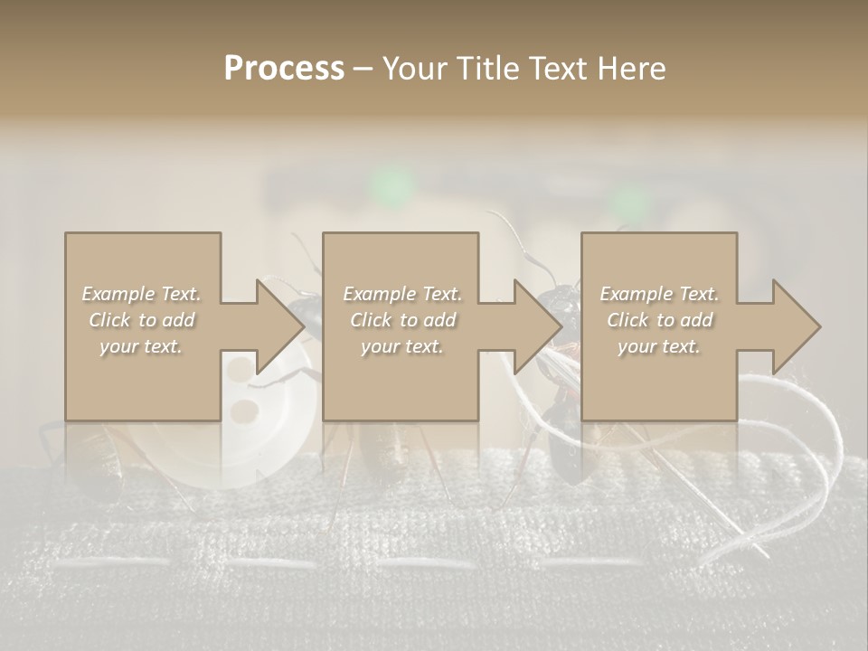 Funny Sew Team PowerPoint Template