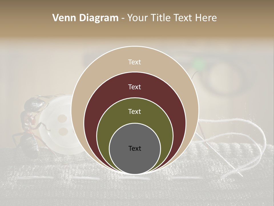 Funny Sew Team PowerPoint Template