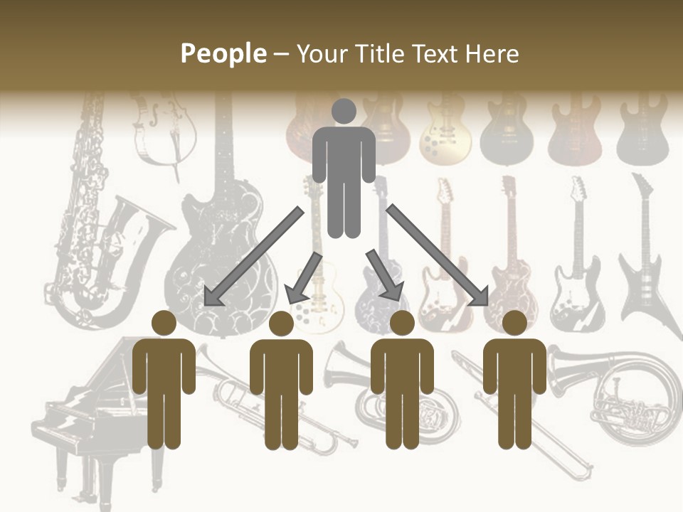 Group Background Market PowerPoint Template