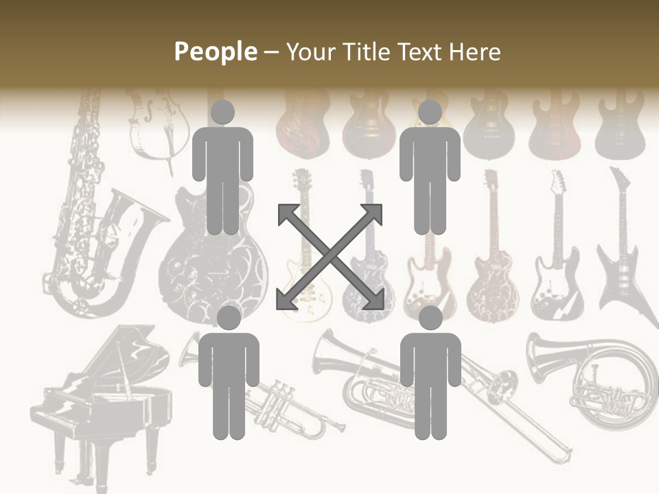 Group Background Market PowerPoint Template