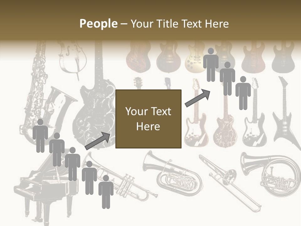 Group Background Market PowerPoint Template