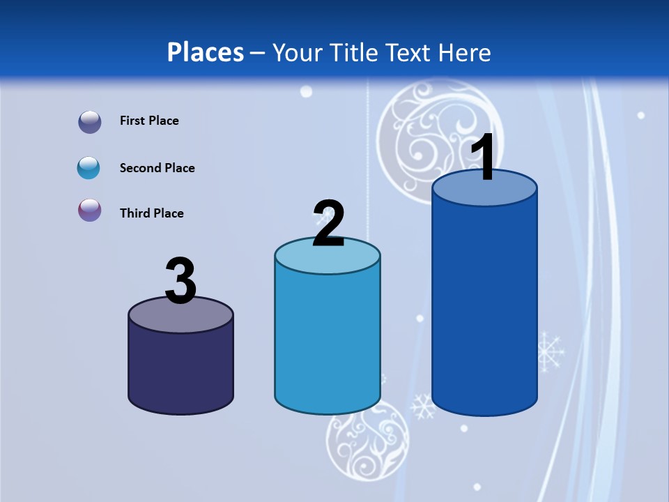 Cold White Christmas PowerPoint Template