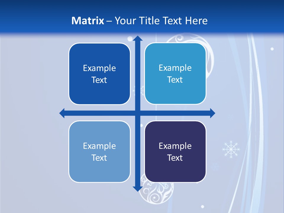 Cold White Christmas PowerPoint Template