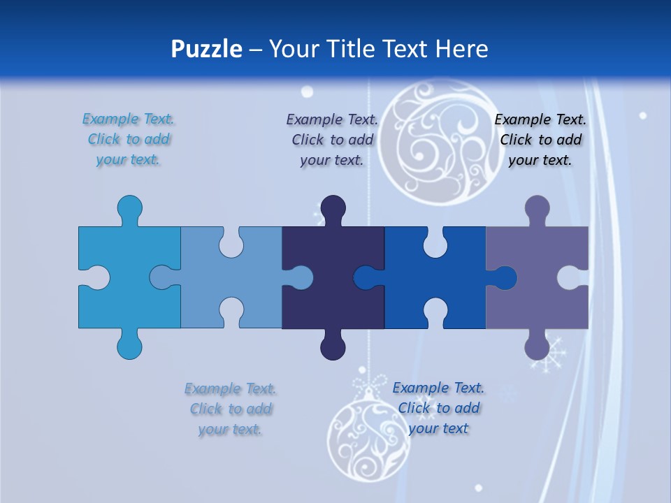 Cold White Christmas PowerPoint Template