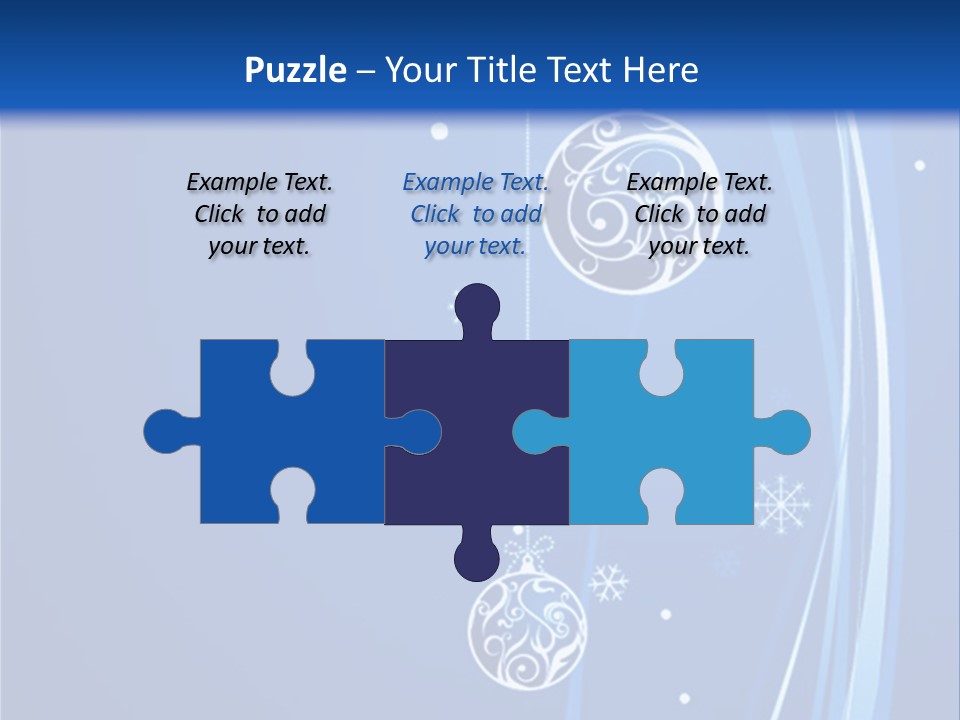 Cold White Christmas PowerPoint Template