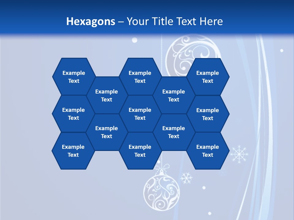 Cold White Christmas PowerPoint Template