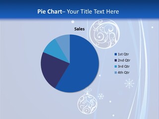 Cold White Christmas PowerPoint Template