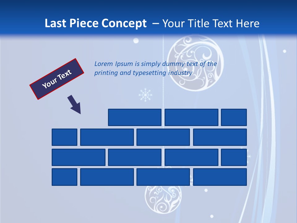 Cold White Christmas PowerPoint Template