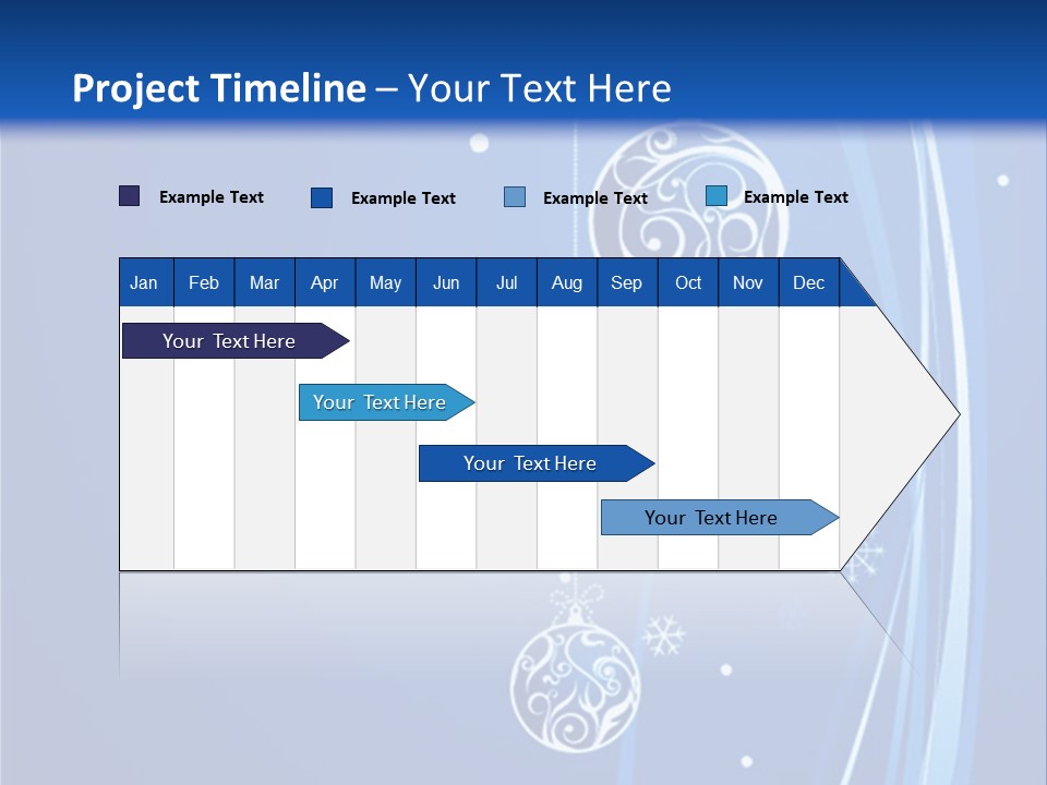 Cold White Christmas PowerPoint Template