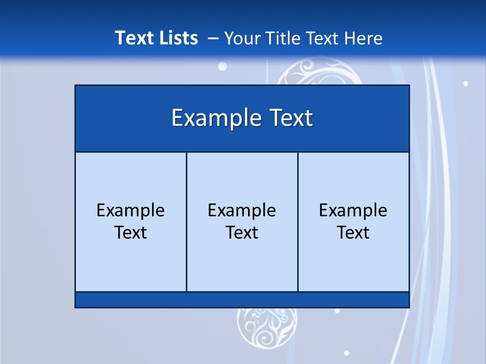 Cold White Christmas PowerPoint Template