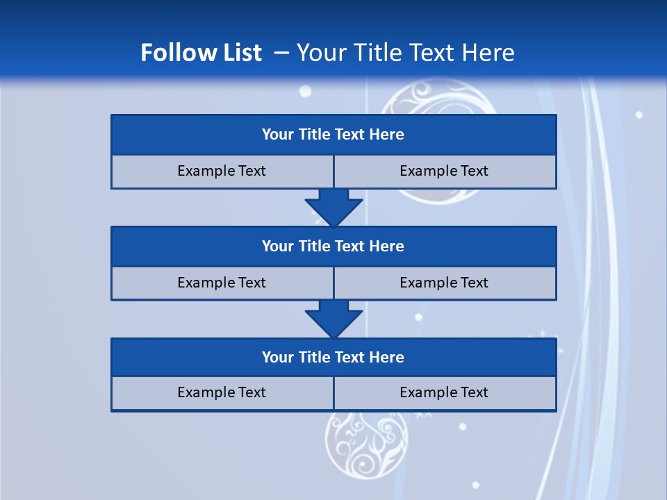 Cold White Christmas PowerPoint Template